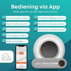 Pets Paradise - Zelfreinigende Kattenbak - Automatische - Elektrische - Scoopfree - Robot Kattenbak - 35dB 11 Pets Paradise - Zelfreinigende Kattenbak - Automatische - Elektrische - Scoopfree - Robot Kattenbak - 35dB -Kattenbenodigdheden Winkel 1200x1200 191