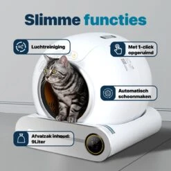BOME Automatische Kattenbak - Zelfreinigende Kattenbak - Met App En Touchscreen - 65L 19 BOME Automatische Kattenbak - Zelfreinigende Kattenbak - Met App En Touchscreen - 65L -Kattenbenodigdheden Winkel 1200x1200 210
