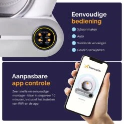 Viervoeter™ Kattenbak Zelfreinigend – Automatische Kattenbak – Zelfreinigende Kattenbak – Anti-geur – 53x58x55cm – Bedienen Via App – 65 Liter -Kattenbenodigdheden Winkel 1200x1200 213