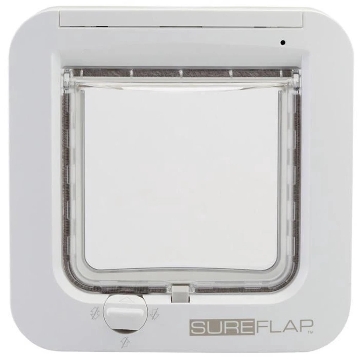 Sureflap Dierenluik Microchip S - Kattenluik - 20x20x7 Cm Wit 13 Sureflap Dierenluik Microchip S - Kattenluik - 20x20x7 Cm Wit - Afbeelding 11