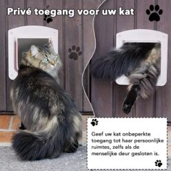 DOWO® - Kattenklep - Kattenluik - Kattenluikje - 4-weg Huisdierklep, Eenvoudige Installatie Kattendeur Huisdierendeur Aan De Muur, Houten Deur, Upvc Binnendeur, Baksteenwanden, Houten Deuren (M - Buitenmaat 20x22 Cm) 13 DOWO® - Kattenklep - Kattenluik - Kattenluikje - 4-weg Huisdierklep, Eenvoudige Installatie Kattendeur Huisdierendeur Aan De Muur, Houten Deur, Upvc Binnendeur, Baksteenwanden, Houten Deuren (M - Buitenmaat 20x22 Cm) -Kattenbenodigdheden Winkel 1200x1200 274