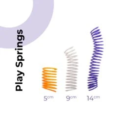 Pettadore Springs - Kattenveertjes - Kattenspeelgoed - Kattenspeeltjes - 9 Stuks -Kattenbenodigdheden Winkel 1200x1200 447