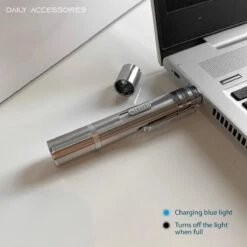 Merkloos Laserpen - Daily Accessoires - USB Oplaadbaar - Kattenspeeltjes - Laserlampje - 7 Verschillende Standen - RVS Zilver - Zaklamp - UV Lamp – Kattenspeelgoed -Kattenbenodigdheden Winkel 1200x1200 505