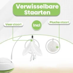 Petgeek Running Smart - Kattenspeeltjes Intelligentie - Kattenspeelgoed - Automatische Bewegingen - Kattenspeeltjes -Kattenbenodigdheden Winkel 1200x1200 512