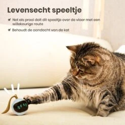 Otiume Slimme Katten Speeltje - Interactieve Zelf Rollende Bal Voor Katten - Kattenspeeltjes -Speelgoed Voor Dieren - USB Oplaadbaar -Kattenbenodigdheden Winkel 1200x1200 538
