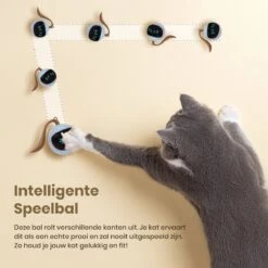 Otiume Slimme Katten Speeltje - Interactieve Zelf Rollende Bal Voor Katten - Kattenspeeltjes -Speelgoed Voor Dieren - USB Oplaadbaar -Kattenbenodigdheden Winkel 1200x1200 541