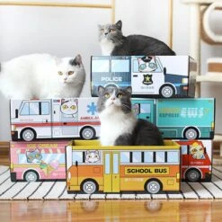 Make Me Purr Kattendoos Van Karton (Ice Cream) - Inclusief Kartonnen Krabmat - Speelgoed Doos Voor Katten Met Krab Mat - Kat Krabpaal Speeltje - Kattenbed Kattenmand Kattenhuis Kattentunnel - Kattenspeelgoed - Kattenspeeltjes - Kitten Speeltjes -Kattenbenodigdheden Winkel 1200x1200 578