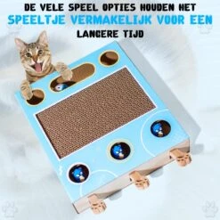 Sla De Mol Kattenspeeltje - Katten Speelgoed - Kattenspeelgoed - Kattenspeeltjes - Kattenspeeltjes Intelligentie - Kattenspeelgoed Intelligentie -Kattenbenodigdheden Winkel 1200x1200 585