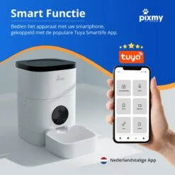 PIXMY - Automatische Voerbak Kat - 4L - Wi-Fi - Met App En Full HD Camera - Voerbak Kat -Kattenbenodigdheden Winkel 1200x1200 61