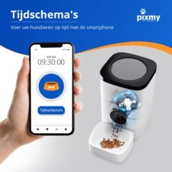 PIXMY - Automatische Voerbak Kat - 4L - Wi-Fi - Met App En Full HD Camera - Voerbak Kat -Kattenbenodigdheden Winkel 1200x1200 62