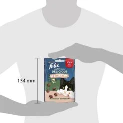 Felix Naturally Delicious Zalm & Spinazie - Kattensnacks - 8 X 50g 12 Felix Naturally Delicious Zalm & Spinazie - Kattensnacks - 8 X 50g -Kattenbenodigdheden Winkel 1200x1200 620