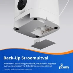 PIXMY - Automatische Voerbak Kat - 4L - Wi-Fi - Met App En Full HD Camera - Voerbak Kat -Kattenbenodigdheden Winkel 1200x1200 68