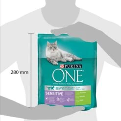 Purina One Sensitive - Kalkoen/Rijst - Kattenvoer - 800 G -Kattenbenodigdheden Winkel 1200x1200 704