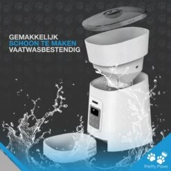Pretty Paws PP002 Professionele Automatische Voerbak Kat- Stemrecorder - Voerautomaat - Katten Voerbak - Minimalistisch -Kattenbenodigdheden Winkel 1200x1200 72