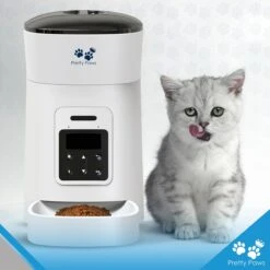 Pretty Paws PP002 Professionele Automatische Voerbak Kat- Stemrecorder - Voerautomaat - Katten Voerbak - Minimalistisch -Kattenbenodigdheden Winkel 1200x1200 73