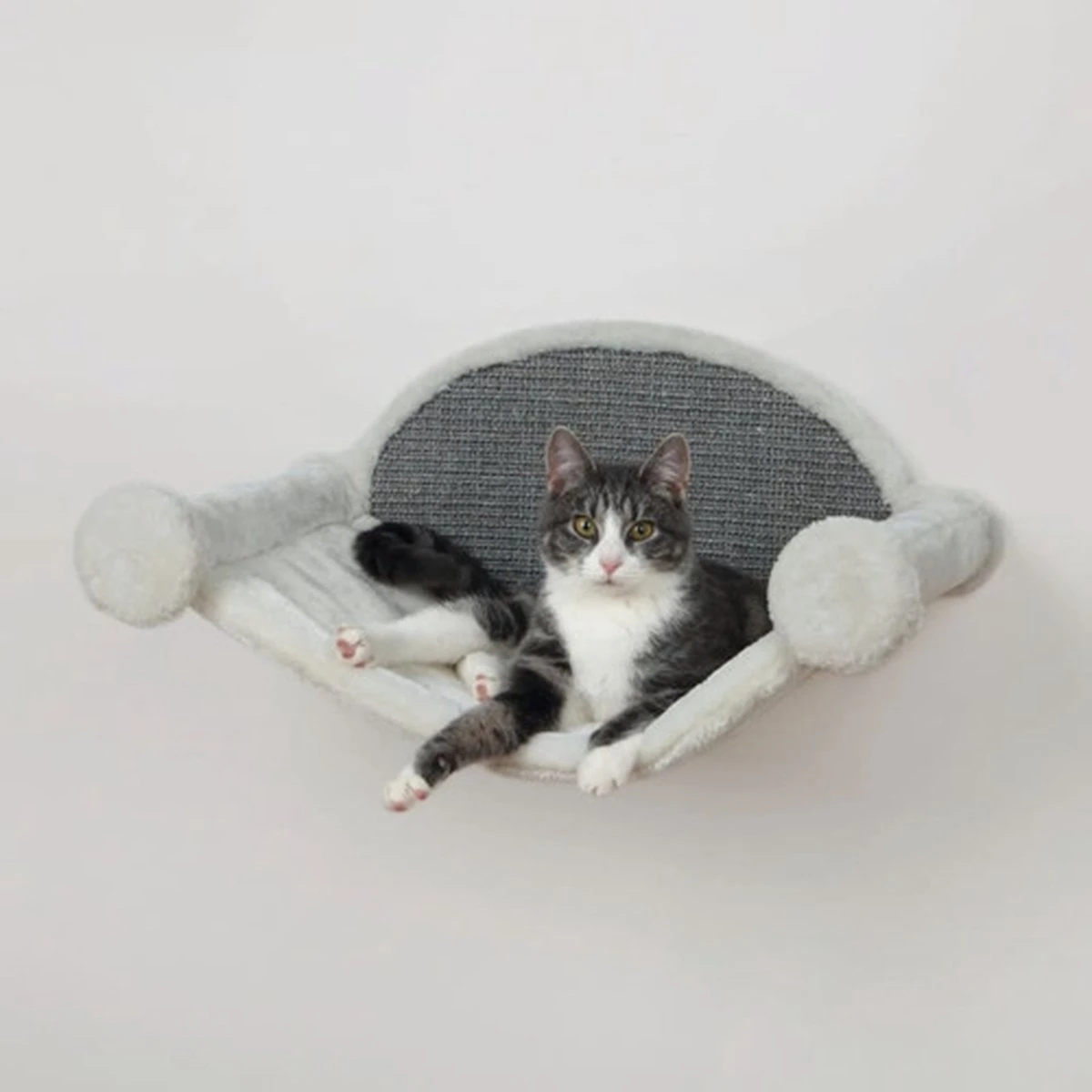 TRIXIE Kattenhangmat 54x28x33 Cm Crèmekleurig En Grijs 49920 10 TRIXIE Kattenhangmat 54x28x33 Cm Crèmekleurig En Grijs 49920 - Afbeelding 8