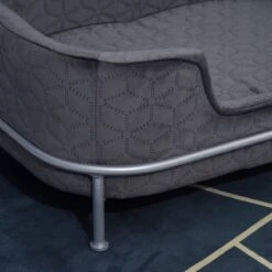 PawHut Hondenbank Met Rugleuning Huisdierenbank Met Metalen Poten Hondenbed Kattenbank D04-157 -Kattenbenodigdheden Winkel 1200x1200 848