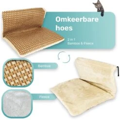 Kattenhangmat - Voor Aan Het Raam - Kattenmand - Raam - Hangmat Kat - Dieren - Kattenbed - Kattenmand - Slaapplek - Ligplaats -Kattenbenodigdheden Winkel 1200x1200 933
