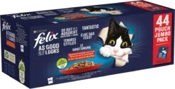 Felix Elke Dag Feest Farm Selectie In Gelei - Katten Natvoer - 44 X 85g -Kattenbenodigdheden Winkel 1200x613