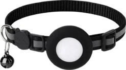 YONO Katten Halsband Geschikt Voor Apple Airtag - Kattenbandje Met Belletje En Reflecterend - GPS Kat - Zwart -Kattenbenodigdheden Winkel 1200x668 1