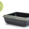 Beeztees Juliet Eco – Kattenbak – Groen/Zwart – 48x38x14 Cm -Kattenbenodigdheden Winkel 1200x733