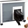 MyMax Kattenhuis - Hout - Openslaand Bitumen Dak - Kattenhuis Voor Buiten - Kattenhok - Kattenhuisje Hout - Grijs - 57*45*43CM 1 MyMax Kattenhuis - Hout - Openslaand Bitumen Dak - Kattenhuis Voor Buiten - Kattenhok - Kattenhuisje Hout - Grijs - 57*45*43CM -Kattenbenodigdheden Winkel 1200x772 1