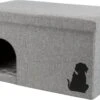 Trixie Kattenhuis Kimy Grijs 70X40X40 CM -Kattenbenodigdheden Winkel 1200x795