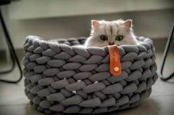 Djambo Kattenmanden, Gevlochten En Zachte Kattenbed, Comfortabel En Warm. 11 Djambo Kattenmanden, Gevlochten En Zachte Kattenbed, Comfortabel En Warm. -Kattenbenodigdheden Winkel 1200x798 5