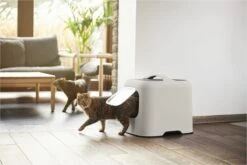 Rotho MyPet Biala Kattenbak Met Kap En Schepje / Gemaakt Van Gerecycled Plastic - Cappucino -Kattenbenodigdheden Winkel 1200x800 13