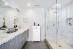 WONDERMAKE® Grote Kattenkast Houten Voor Kattenbak Kattentoilet, XL-kattenbak Dressoir Kastje Met Schuiflade, Designer Kattenhuis Met Kattenhol Kattenbakkast, Kasten Kast Voor Katten Binnen Hoog, 51 X 46 X 96 Cm, Wit -Kattenbenodigdheden Winkel 1200x809