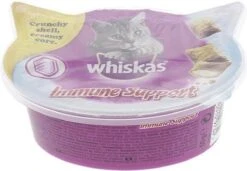 5x Whiskas Snack | Immune Support | Kattenvoer | Snoepjes | 5x 50gr | Omega 3 | Essentiële Vitaminen | Crunchy Buitenkant Met Romige Vulling | Kattensnoepjes -Kattenbenodigdheden Winkel 1200x833 1