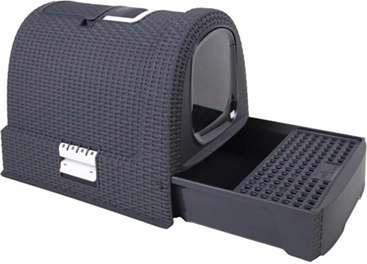 Curver Kattenbak - Antraciet - 51 X 38,5 X 39,5 Cm 5 Curver Kattenbak - Antraciet - 51 X 38,5 X 39,5 Cm - Afbeelding 3