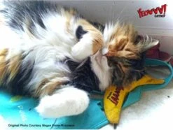 Yeowww! Chicata Banana - Speeltje Voor Katten Met Kattenkruid - De Meest Krachtige Catnip Ter Wereld – Onweerstaanbaar – Katoen – 17.7 Cm - Geel -Kattenbenodigdheden Winkel 1200x904