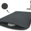 Kattenbakmat - 40 X 50 Cm - Grijs - Uitloopmat Kat - Kattenbakvulling - Opvang Ruimte - Grit Opvanger - Waterdicht - Eco-friendly