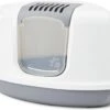 Savic Hoek Kattenbak Nestor Grijs / Wit - 58.5X45.5X40 CM -Kattenbenodigdheden Winkel 1200x953