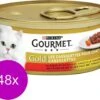 Gourmet Gold Cassolettes 85 G - Kattenvoer - 48 X Rund&Tomaat