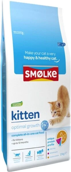 Smolke Kitten 4 Kg - Kat 40 Smolke Kitten 4 Kg - Kat -Kattenbenodigdheden Winkel 496x1200