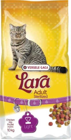 Lara Adult Sterilized - Kip & Eend - Kattenvoer - 10 Kg -Kattenbenodigdheden Winkel 607x1200
