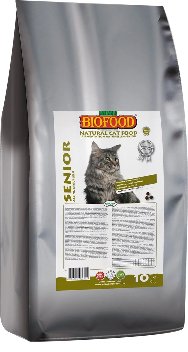 BF Petfood Kattenvoer Premium Senior Ageing 10 Kg 5 BF Petfood Kattenvoer Premium Senior Ageing 10 Kg - Afbeelding 3