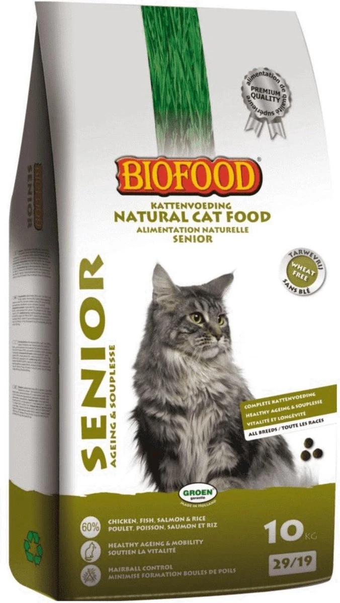 BF Petfood Kattenvoer Premium Senior Ageing 10 Kg 4 BF Petfood Kattenvoer Premium Senior Ageing 10 Kg - Afbeelding 2