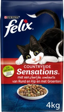 Felix Meaty Sensations - Katten Droogvoer - Rund, Kip & Groenten - 4kg 23 Felix Meaty Sensations - Katten Droogvoer - Rund, Kip & Groenten - 4kg -Kattenbenodigdheden Winkel 685x1200 1