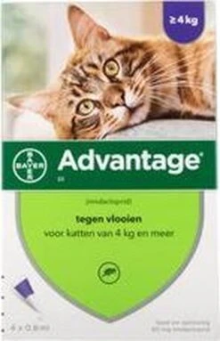 Advantage 80 Vlooiendruppelsl Kat Vanaf 4 Kg - 4 Pipetten 9 Advantage 80 Vlooiendruppelsl Kat Vanaf 4 Kg - 4 Pipetten -Kattenbenodigdheden Winkel 773x1200