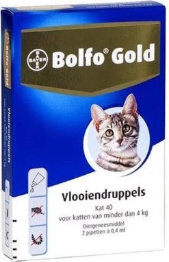 Bayer Bolfo Gold 80 Anti Vlooienmiddel - Kat - > 4 Kg - 4 Pipetten -Kattenbenodigdheden Winkel 776x1200 2