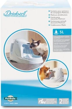 Petsafe Drinkwell Platinum - Drinkfontein - 5 L 34 Petsafe Drinkwell Platinum - Drinkfontein - 5 L -Kattenbenodigdheden Winkel 790x1200 1