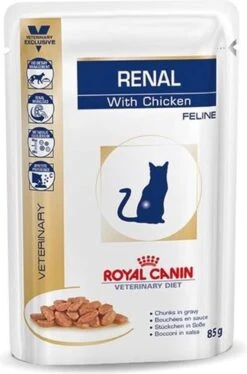 Royal Canin Renal Kip - Kattenvoer - 12 X 85 G -Kattenbenodigdheden Winkel 793x1200 1