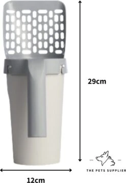 The Pets Supplier - Kattenbak Schep - Kattenbakschep Met Opvangbak - Kattenbak Grind - Kattenzakjes -Kattenbenodigdheden Winkel 826x1200 3