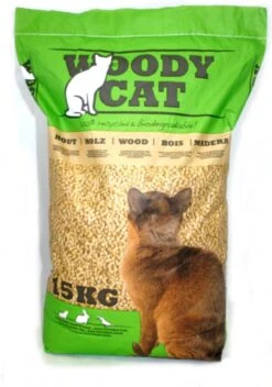 Woody Cat Houtkorrel 25 Liter -Kattenbenodigdheden Winkel 841x1200