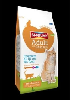 Smolke Adult Chicken & Rice 10 Kg - Kat -Kattenbenodigdheden Winkel 848x1200