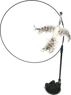 Kattenspeelgoed - Simulatie Vogel - Interactieve Grappige Kattenspeeltjes - Kattenhengel Met Zuignap + 4 Vogels + Een Kattenhengel GRATIS -Kattenbenodigdheden Winkel 898x1200 3