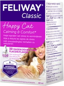 Feliway Classic - Navulling - 48 Ml - Anti-stress Kat 18 Feliway Classic - Navulling - 48 Ml - Anti-stress Kat -Kattenbenodigdheden Winkel 899x1200